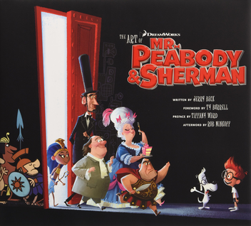 Бумажная книга «The Art of Mr. Peabody & Sherman», авторов Джерри Бек, Тиффани Уорд, Роб Минкофф - фото №2 - миниатюра