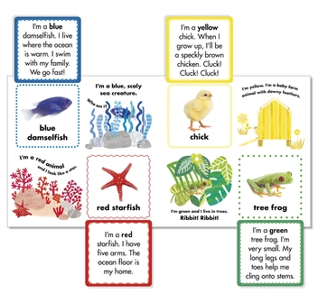 Бумажная книга «Animal Colours. Lift-the-flap Learning Fun!» - фото №3 - миниатюра