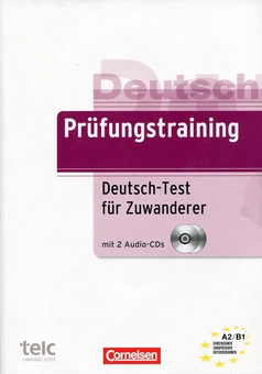Паперова книга «Prüfungstraining DaF. Deutsch-Test für Zuwanderer: Übungsbuch (+CD)» - фото №1 - мініатюра