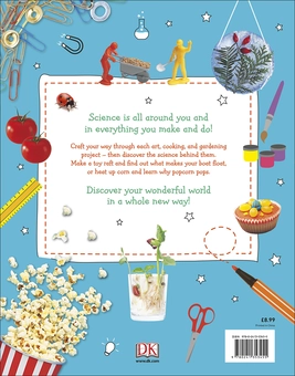 Паперова книга «Crafty Science. More than 20 Sensational STEAM Projects to Create at Home», автор Джейн Булл - фото №2 - мініатюра