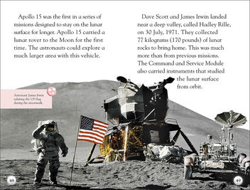Паперова книга «Moon Landings» - фото №4 - мініатюра