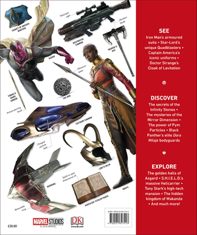 Бумажная книга «Marvel Studios Visual Dictionary», автор Адам Брей - фото №2 - миниатюра