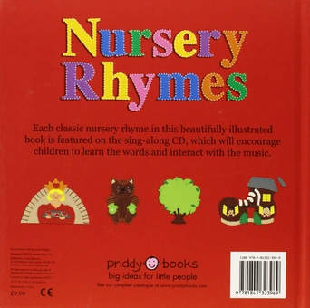Бумажная книга «Nursery Rhymes», автор Роджер Придди - фото №2 - миниатюра
