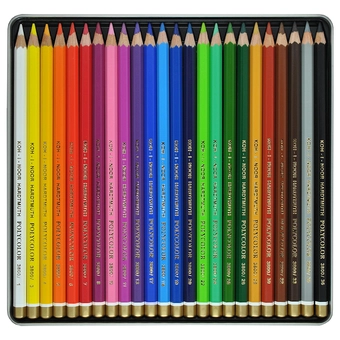 «Олівці кольорові Koh-i-noor Polycolor 24 шт (3824024002PL)», бренду Koh-i-Noor Hardtmuth - фото №3 - мініатюра