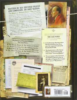 Бумажная книга «The Return of Sherlock Holmes. The Case Notes», автор Джоэл Джессап - фото №2 - миниатюра