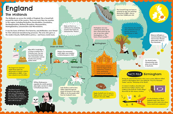 Бумажная книга «The Big Book of the UK. Facts, folklore and fascinations from around the United Kingdom», автор Имоджен Рассел Уильямс - фото №4 - миниатюра