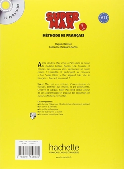Бумажная книга «Super Max: Niveau 1: Livre de l'eleve (+ CD audio)», авторов Catherine Macquart-Martin, Хьюг Денисо - фото №2 - миниатюра