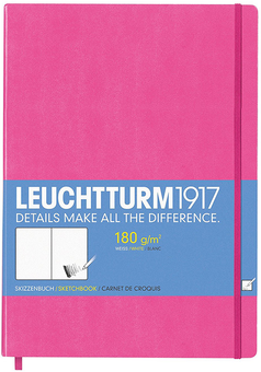  «Скетчбук Leuchtturm1917 Master Slim А4+ рожевий (349376)», бренду Leuchtturm1917 - фото №1 - мініатюра