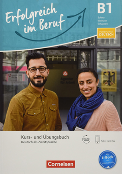 Бумажная книга «Pluspunkt Deutsch - Erfolgreich im Beruf B1 Kurs- und Übungsbuch Mit Augmented Reality inkl. Audio-MP3», авторов Йоахим Шот, Гюнтер Вейман, Петра Шапперт - фото №1 - миниатюра