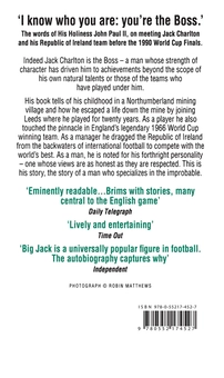 Бумажная книга «Jack Charlton: The Autobiography», автор Джек Чарлтон - фото №2 - миниатюра