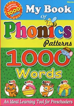 Бумажная книга «My Book of Phonics Patterns. 1000 words » - фото №1 - миниатюра