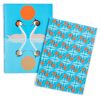 Бумажная книга «I Like Birds: Nesting Set of 2 Paperback Notebooks» - фото №3 - миниатюра