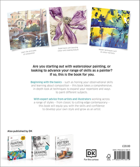 Бумажная книга «Watercolour Techniques for Artists and Illustrators. Discover how to paint landscapes, people, still lifes, and more» - фото №2 - миниатюра