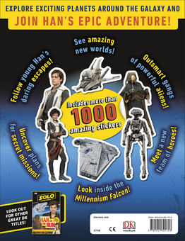 Паперова книга «Solo A Star Wars. Story Ultimate Sticker Collection», автор Бет Девіс - фото №2 - мініатюра