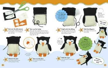 Паперова книга «Let's Knit. Learn to Knit with 12 Easy Projects» - фото №5 - мініатюра