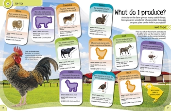 Паперова книга «Sticker Activity: Farm» - фото №2 - мініатюра