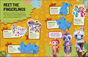 Бумажная книга «Fingerlings Ultimate Sticker Collection» - фото №6 - миниатюра