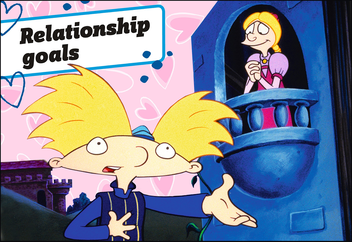 Бумажная книга «Nickelodeon Hey Arnold! Guide To Relationships», автор Стейси Грант - фото №7 - миниатюра