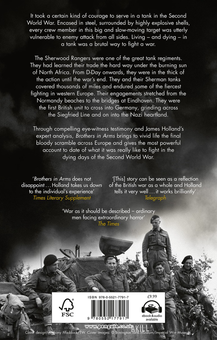 Бумажная книга «Brothers in Arms. One Legendary Tank Regiment's Bloody War from D-Day to VE-Day», автор Джеймс Холланд - фото №2 - миниатюра