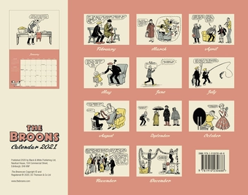 Паперова книга «The Broons Calendar 2021» - фото №2 - мініатюра