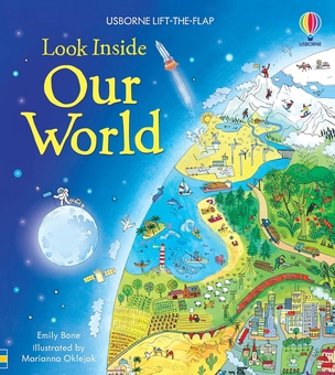 Бумажная книга «Look Inside Our World», автор Эмили Боун - фото №1 - миниатюра