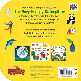 Бумажная книга «The Very Hungry Caterpillar's First 100 Words», автор Эрик Карл - фото №2 - миниатюра