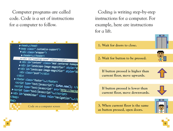 Паперова книга «The Story of Coding. Explore the Amazing World of Coding!», автор Джеймс Флойд Келлі - фото №5 - мініатюра