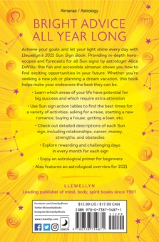 Бумажная книга «Llewellyn's 2021 Sun Sign Book. Horoscopes for Everyone», автор Элис Девиль - фото №2 - миниатюра