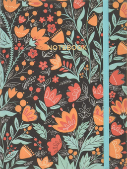 Бумажная книга «Folk Art Cloth Bound Notebook», автор Динара Мирталипова - фото №1 - миниатюра