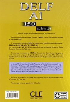Паперова книга «Delf A1: 150 Activites: Le Nouvel Entrainez-Vous», автор Річард Лескюр - фото №2 - мініатюра
