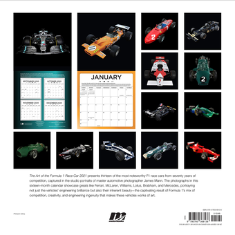 Бумажная книга «The Art of the Formula 1 Race Car 2021», автор Джеймс Манн - фото №2 - миниатюра