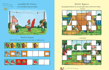 Паперова книга «Tales from Acorn Wood Sticker Book», автор Джулія Дональдсон - фото №3 - мініатюра