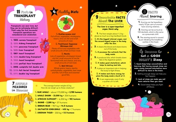 Паперова книга «Lists for Curious Kids: Human Body», автор Рейчел Делахей - фото №2 - мініатюра
