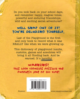 Бумажная книга «The Law Of The Playground: A puerile and disturbing dictionary of playground insults and games», автор Джонатан Блит - фото №3 - миниатюра
