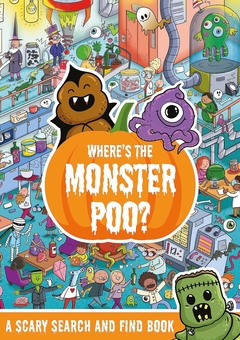Паперова книга «Where's the Monster Poo?», автор Алекс Хантер - фото №1 - мініатюра
