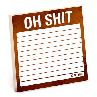 Бумажная книга «Oh Shit Metallic Stickies» - фото №2 - миниатюра
