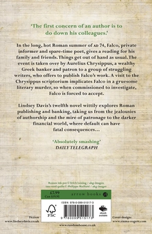 Бумажная книга «Ode To A Banker», автор Линдси Дэвис - фото №2 - миниатюра