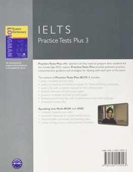 Паперова книга «IELTS. Practice Tests Plus 3 (+ key and CD)», авторів Маргарет Метьюз, Кеті Солсбері - фото №2 - мініатюра