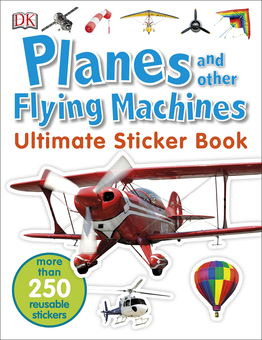 Бумажная книга «Planes and Other Flying Machines Ultimate Sticker Book» - фото №1 - миниатюра