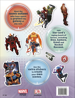 Бумажная книга «Guardians of the Galaxy Ultimate Sticker Collection» - фото №2 - миниатюра