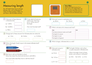 Бумажная книга «10 Minutes a Day Maths Ages 9-11 Key Stage 2», автор Кэрол Вордерман - фото №4 - миниатюра