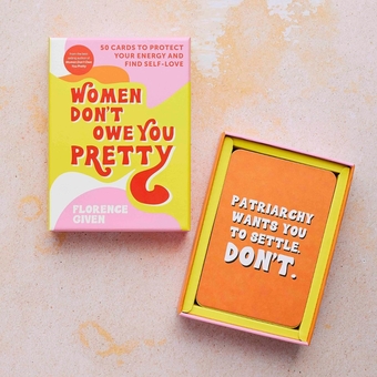 Паперова книга «Women Don't Owe You Pretty. The Card Deck 50 Cards to Protect Your Energy and Find Self-Love» - фото №4 - мініатюра