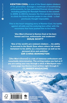 Паперова книга «One Man’s Everest», автор Кентон Кул - фото №2 - мініатюра