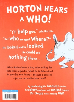 Паперова книга «Horton Hears a Who», автор Доктор Сьюз - фото №2 - мініатюра