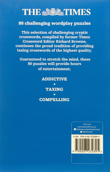 Бумажная книга «The Times Cryptic Crossword Book 12 : 80 World-Famous Crossword Puzzles» - фото №2 - миниатюра