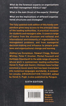 Паперова книга «Writers on Organizations», автор Девід Дж. Гіксон - фото №3 - мініатюра