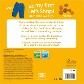 Бумажная книга «My First Let's Shop! What Shall We Buy?» - фото №2 - миниатюра