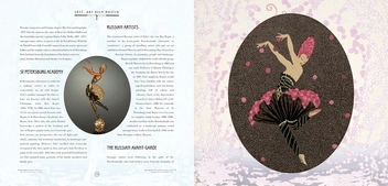 Паперова книга «Erte. Art Deco Master of Graphic Art & Illustration», автор Розалінда Ормістон - фото №4 - мініатюра