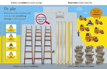 Бумажная книга «Spot the Difference. Building Site» - фото №5 - миниатюра
