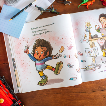Бумажная книга «Help Mom Work from Home!», автор Дайана Мюррей - фото №2 - миниатюра